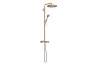 Душова система Axor One Showerpipe 280 1jet з термостатом, Brushed Red Gold (48794310) image 1