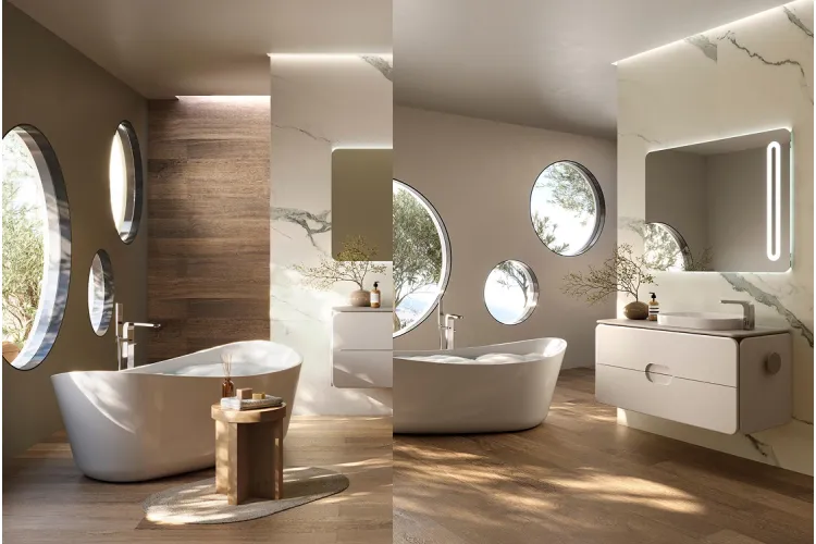 LOUNGE FLUID, Змішувач для ванни підлоговий, chrome (100362564) image 3