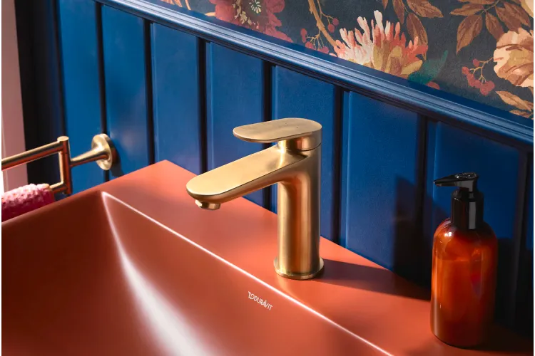 WAVE Змішувач для умивальника (WA1020002004) Bronze Brushed зображення 4