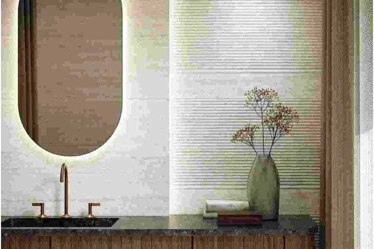 G278 STRIPE TARANTO BIANCO 59.6x150 декор (плитка настінна) image 2