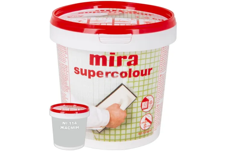 Затирка для швів mira supercolour №114 (2 кг)  image 1