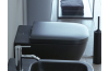 HAPPY D.2  Сидіння на унітаз з функцією SoftClosing антрацитове матове, петлі хромовані (0064591300) зображення 7