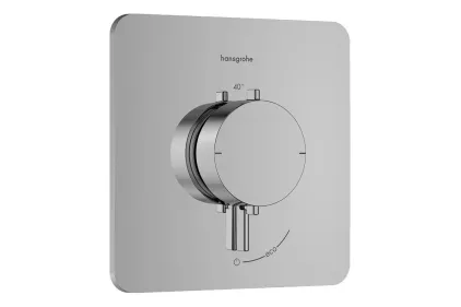 Термостат прихованого монтажу Ecostat Comfort Q на 1 функцію, Chrome (33712000)