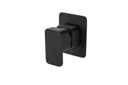 LOUNGE, Зовнішня частина змішувача прихованого монтажу для душу, matt black (100347349) 