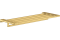 AddStoris Поличка для рушників із тримачем 63.0/64.8 x 24.8 см Polished Gold Optic (41751990)