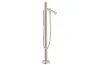 Змішувач Axor Uno для ванни підлоговий, ручка Zero, Brushed Nickel 45416820 зображення 1