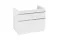 VENTICELLO Тумба під умивальник 753x590x502 Glossy White, ручки хром  (A92501DH)