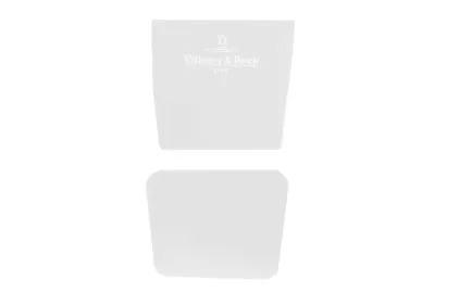 Кришка переливу і зливу Squaro Edge 12, Stone White (U909540RW)