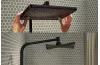 Душова система Activera Q 290/180 1jet EcoSmart ShowerTablet Select 360, MattBlack (28648670) зображення 3