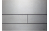 Панель змиву TECEsquare II Metal з двома клавішами,  матова нержавіюча сталь (9240830) image 1