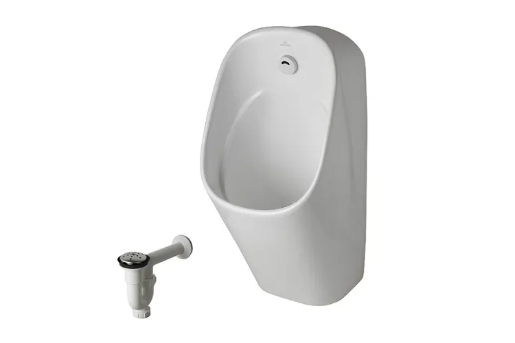 ACRO COMPACT, Пісуар підвісний з сенсорним зливом, white (100345412) image 1