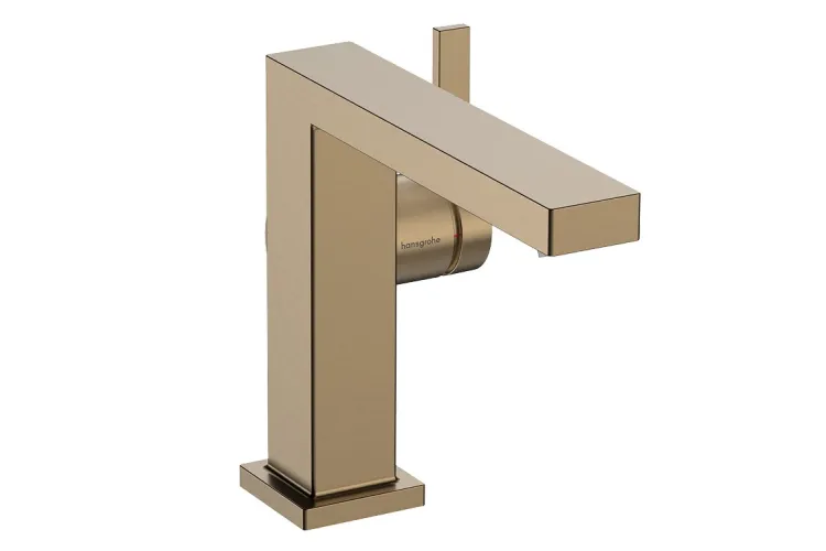 Змішувач Tecturis E 110 Fine CoolStart push-open для умивальника, Brushed Bronze (73024140) зображення 1