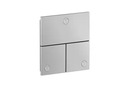 Перемикач ShowerSelect ID Square на 3 функції, Brushed Nickel (36780820)