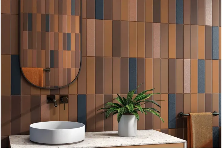 TERRA BLUE GLOSS 6х25 (плитка настінна) зображення 2