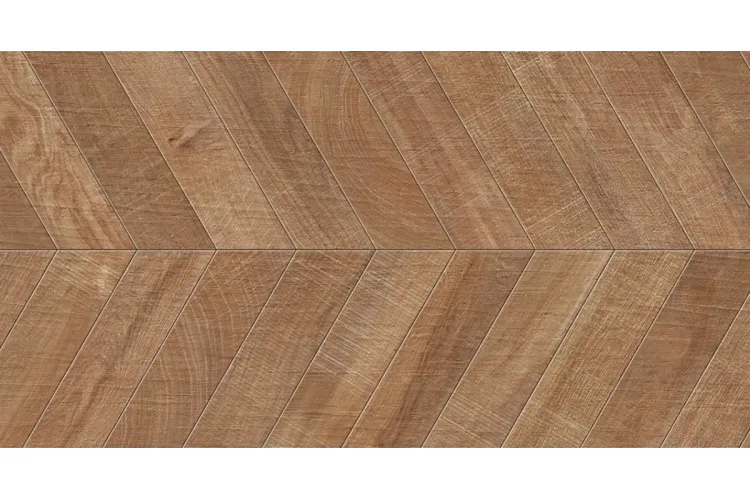 CHEVRON ARTWOOD NUT (CONCEPT) 60x120 декор (плитка для підлоги і стін) зображення 1