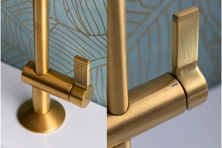 LIGNAGE LUXE, Змішувач для умивальника, brushed gold (100301598) зображення 3