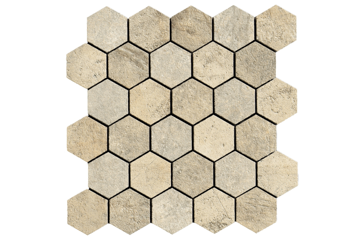 JUNGLE STONE DESERT NAT RET 28х29 (шестигранник) M303 (154314) (плитка для підлоги і стін) image 1