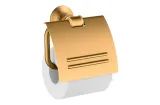 Тримач туалетного паперу настінний з кришкою Axor Montreux, Brushed Gold Optic 42036250