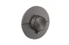 Термостат прихованого монтажу ShowerSelect ID Round HighFlow, Brushed Black Chrome (36759340) image 1