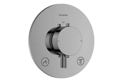 Термостат прихованого монтажу Ecostat Comfort S на 2 функції, Polished Gold Optic (33715990)