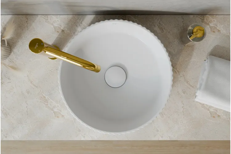 Змішувач до умивальника VEO I золото зображення 3