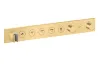 Термостат для 5-х споживачів AXOR Select прихований монтаж, Brushed Gold Optic 18358250 зображення 1
