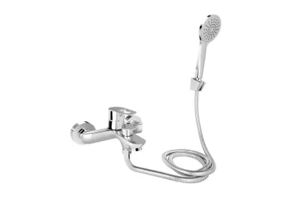 LATWA 006 Змішувач для ванни (з душовим гарнітуром), Chrome