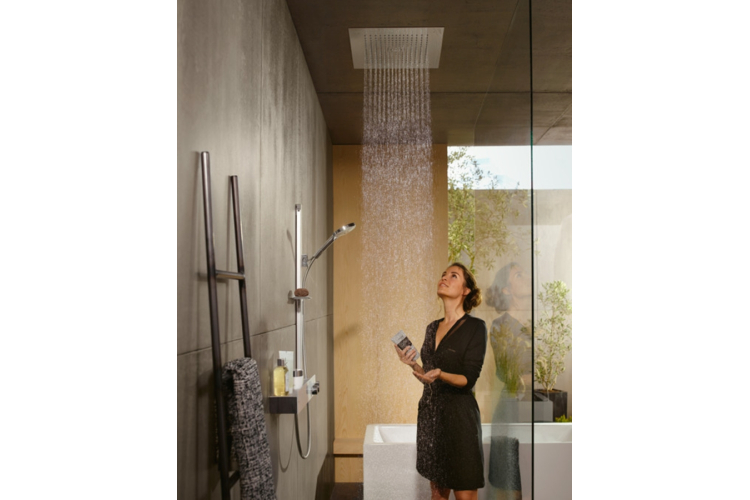 Купити Верхній душ Raindance E 400х400 1jet вбудований хромований (26252000) фото №3