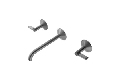 LIGNAGE LUXE, Змішувач для умивальника на 3 отвори, настінний, brushed copper (100379597)