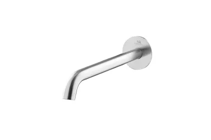ROUND INOX, Вилив для ванни, brushed stainless steel (100377569)