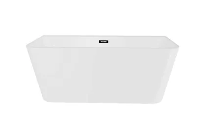 Ванна акрилова пристінна VARYA 170х80 з сифоном клік-клак чорний