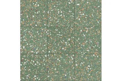 TERRAZZO GREEN NATURAL 60x60 (59.2x59.2) (плитка для підлоги і стін)