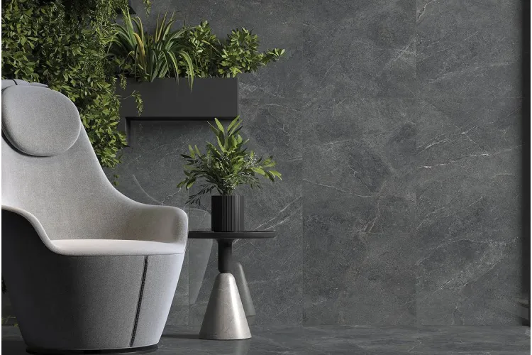 DISTINCT GRAPHITE SILKY CRISTAL 59,7х119,7 (плитка для підлоги і стін) image 3