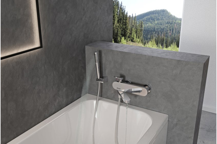 Змішувач для ванни без лійки, Chrome CR 022.00/150 (X070042) image 3