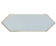 DECOR ZENITH GOLD SKY BLUE 10x30 декор (плитка настінна)