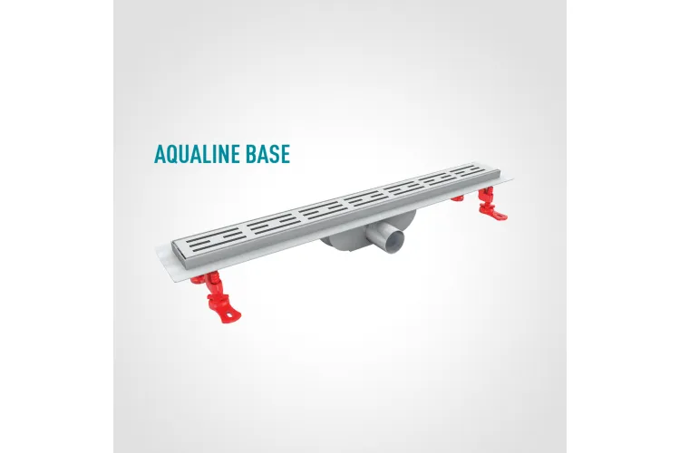 Трап Aqualine Base 40мм/60см,  боков.відвід VLD-600320-ST  image 1