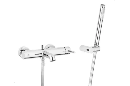 Змішувач для ванни з душовим комплектом MOZA chrome 5034-520-00