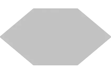 BASIC SILVER KAYAK 17x33 (шестигранник) (плитка для підлоги і стін)