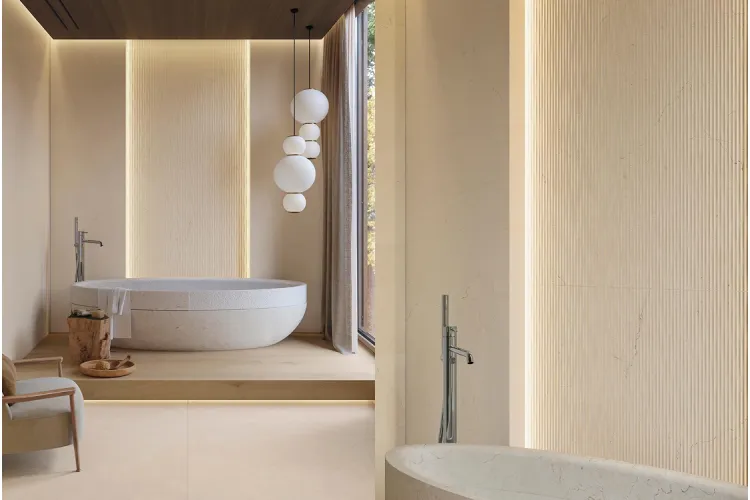 G274 VIA MARMOL CREMA MARFIL 45x120 декор (плитка настінна) зображення 3