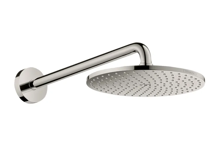 Верхній душ Raindance S 240 Showerpipe PowderRain 1jetP з тримачем, Stainless Steel Optic (27607800) зображення 1