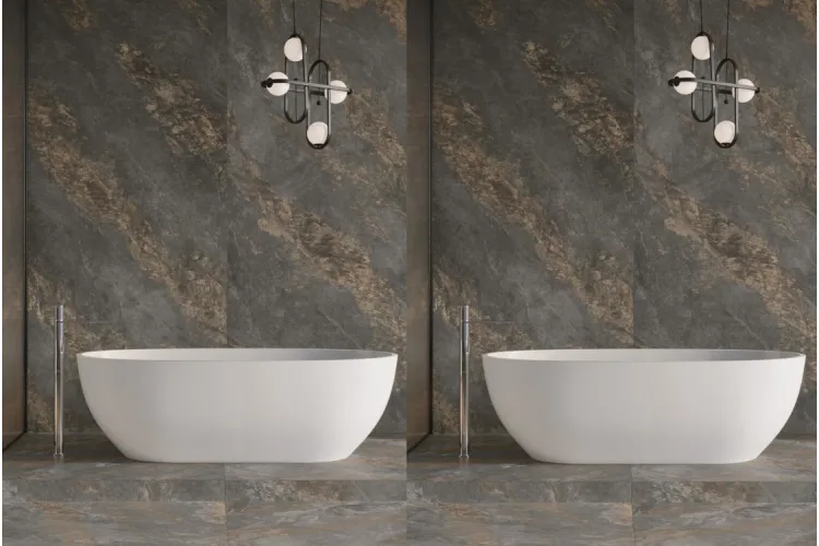 AURIC GRAPHITE RECT 59.7х59.7 (плитка для підлоги і стін) зображення 3