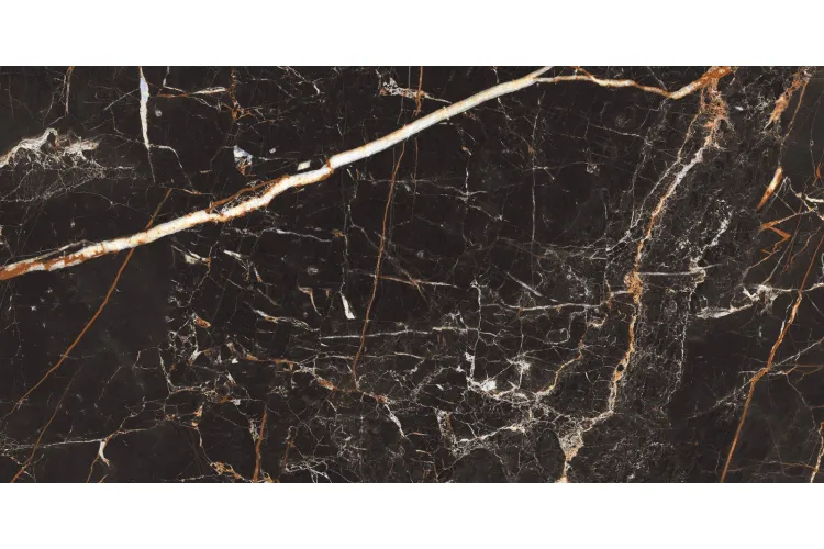 GOLDEN MARQUINA GRANDE HIGH GLOSSY DARK L 60х120 (плитка для підлоги і стін) image 5