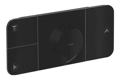Термостат для 3-х споживачів Axor One, Matt Black 45713670