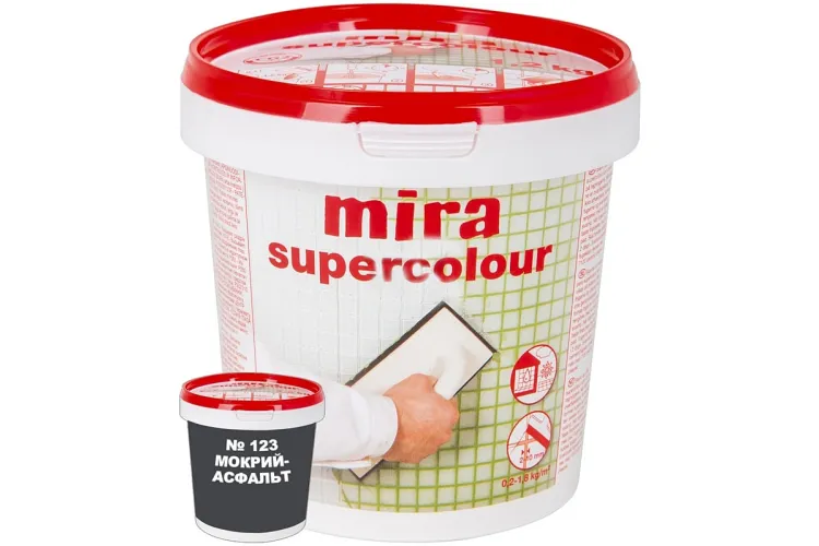 Затирка для швів mira supercolour №123 (2 кг)  image 1