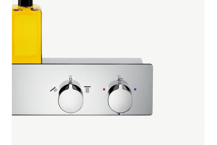 Термостат ShowerTablet Select 600 мм для душу, хром (13108000) зображення 3