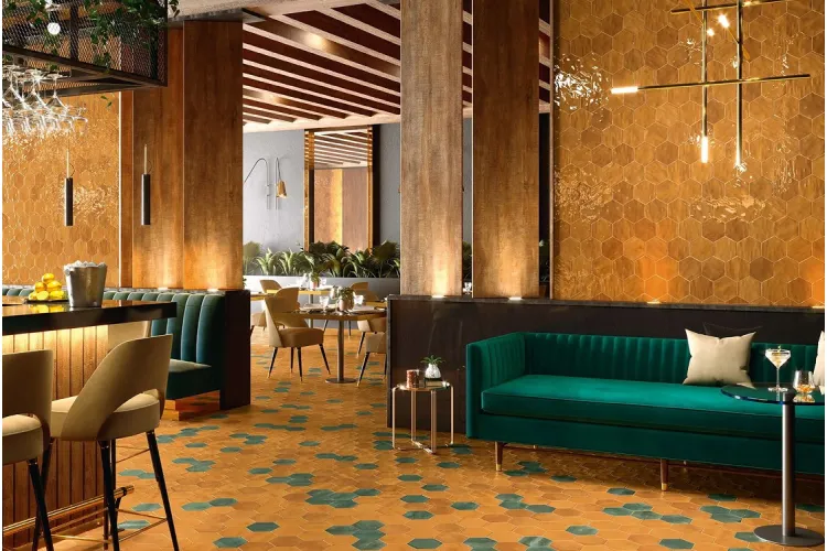 HOPE HEX OCRE 15х17.3 (плитка настінна) зображення 2