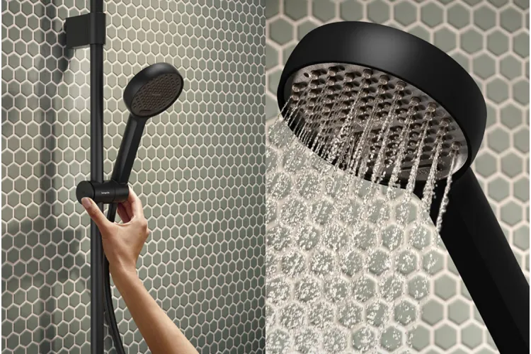 Душова система Activera Q 290/180 1jet EcoSmart Ecostat Fine, Matt Black (28748670) image 3