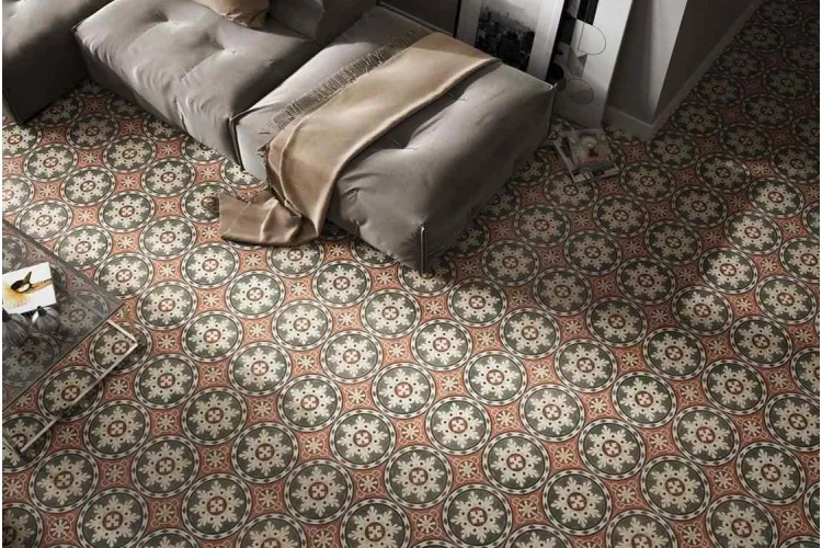 HABANA ROSSO 25x25 (плитка для підлоги і стін) зображення 2