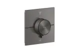 Термостат прихованого монтажу ShowerSelect ID Square на 2 функції, Brushed Black Chrome (36752340)