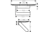 WallStoris Тримач паперу з поличкою 23.0 x 10.0 x 9.7 см Matt White (27928700) зображення 2